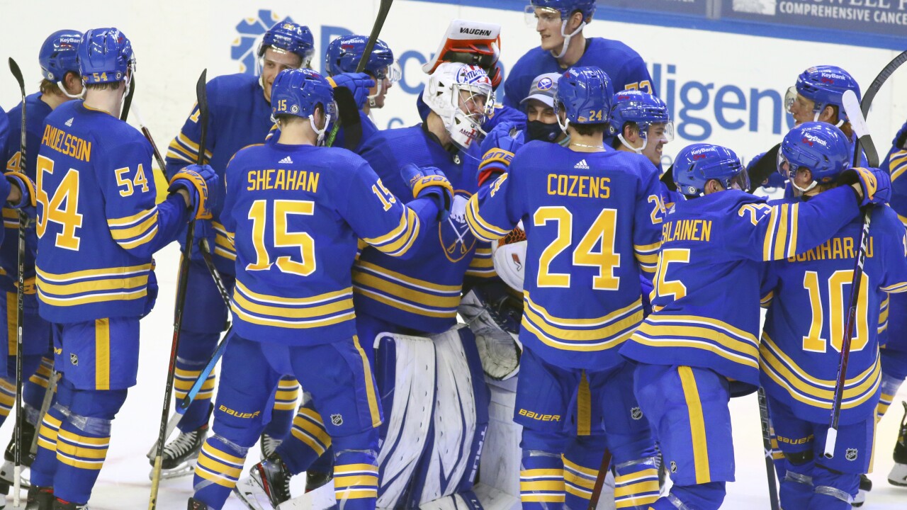 Sabres 2021 22 Regular Season Schedule Announced Fingerlakes1 Com Sabres Schedule 2022-21