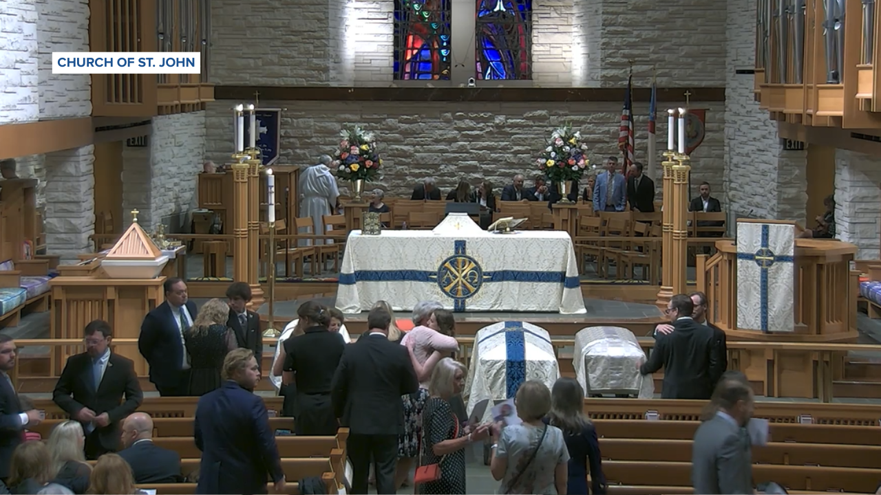 Memorial Service for Burgess family killed in floods