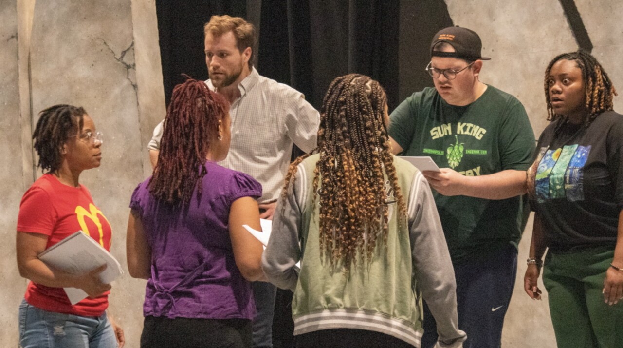 Indy Shakes Rehearsal