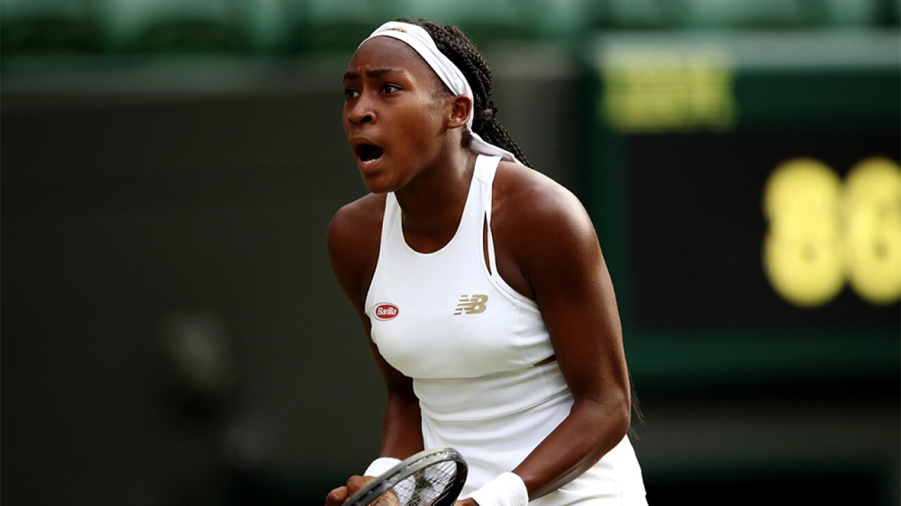 15 Year Old Coco Gauff Makes Wimbledon History Defeats