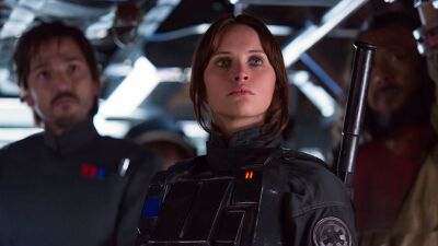 Felicity Jones as Jyn Erso in "Rogue One: A Star Wars Story"