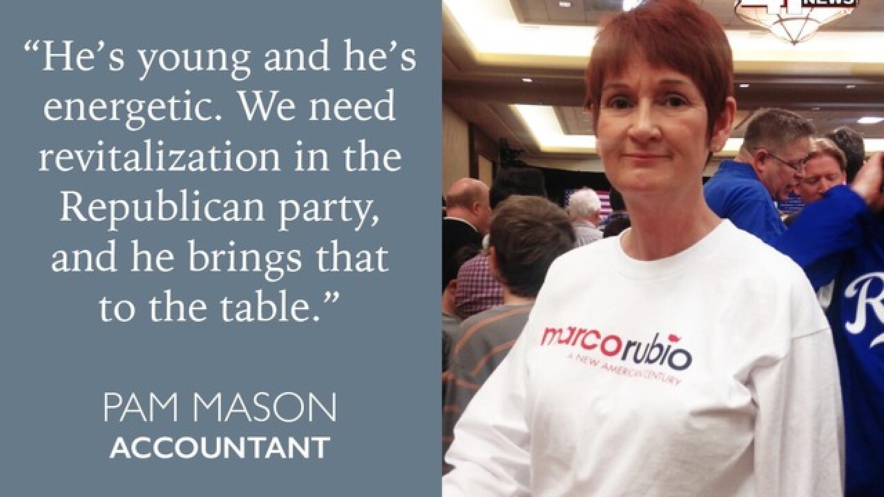 10 people tell us why they showed up for Rubio