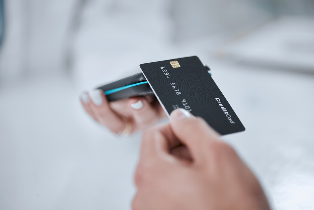 Pos,,Contactless,Payment,And,Hands,With,Credit,Card,Or,Customer