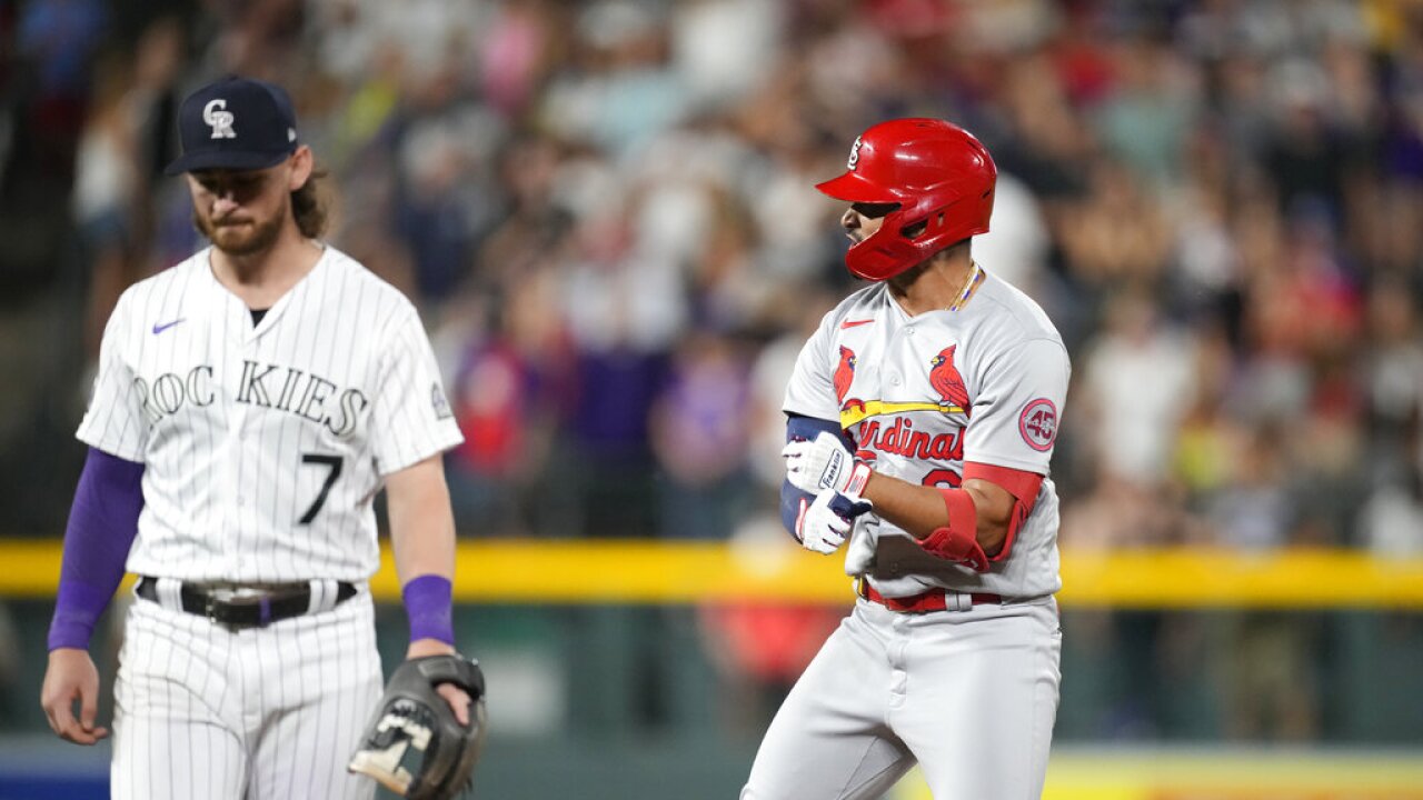 Cardinals Rockies Baseball