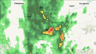 Radar at 7:20 pm on May 13, 2026