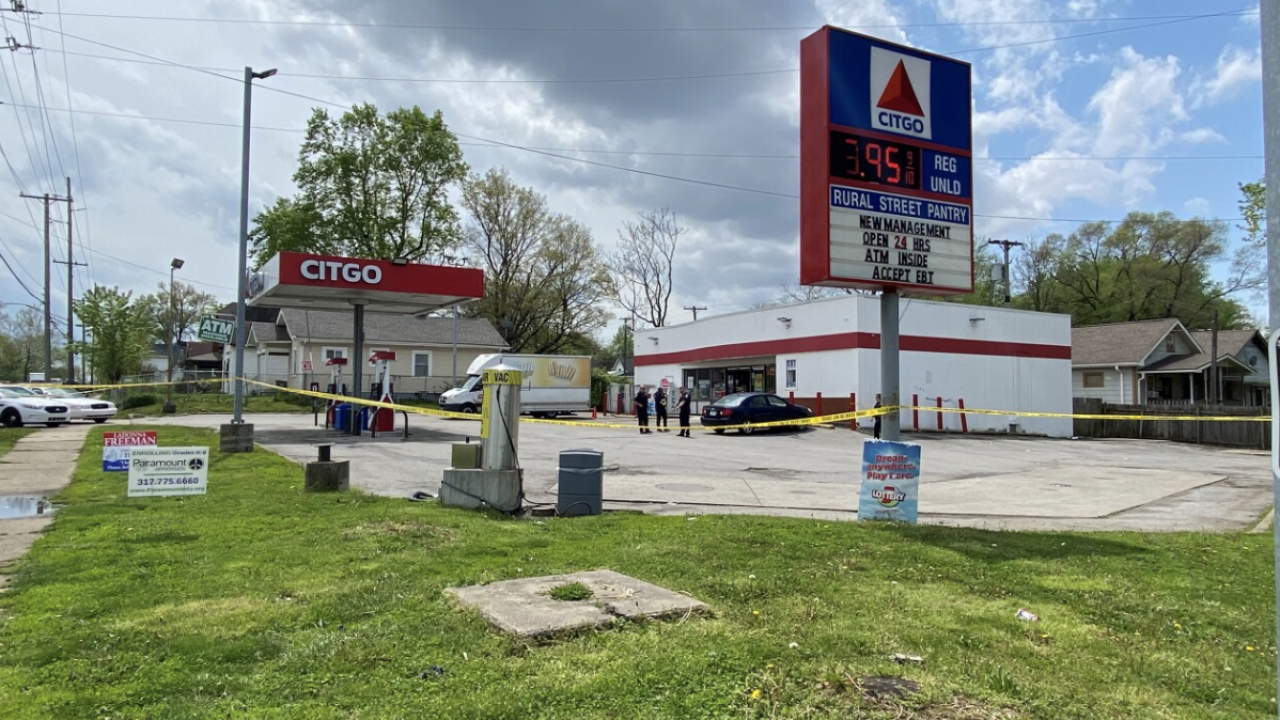 Man fatally shot during carjacking at gas station in Near Eastside, Indianapolis police say