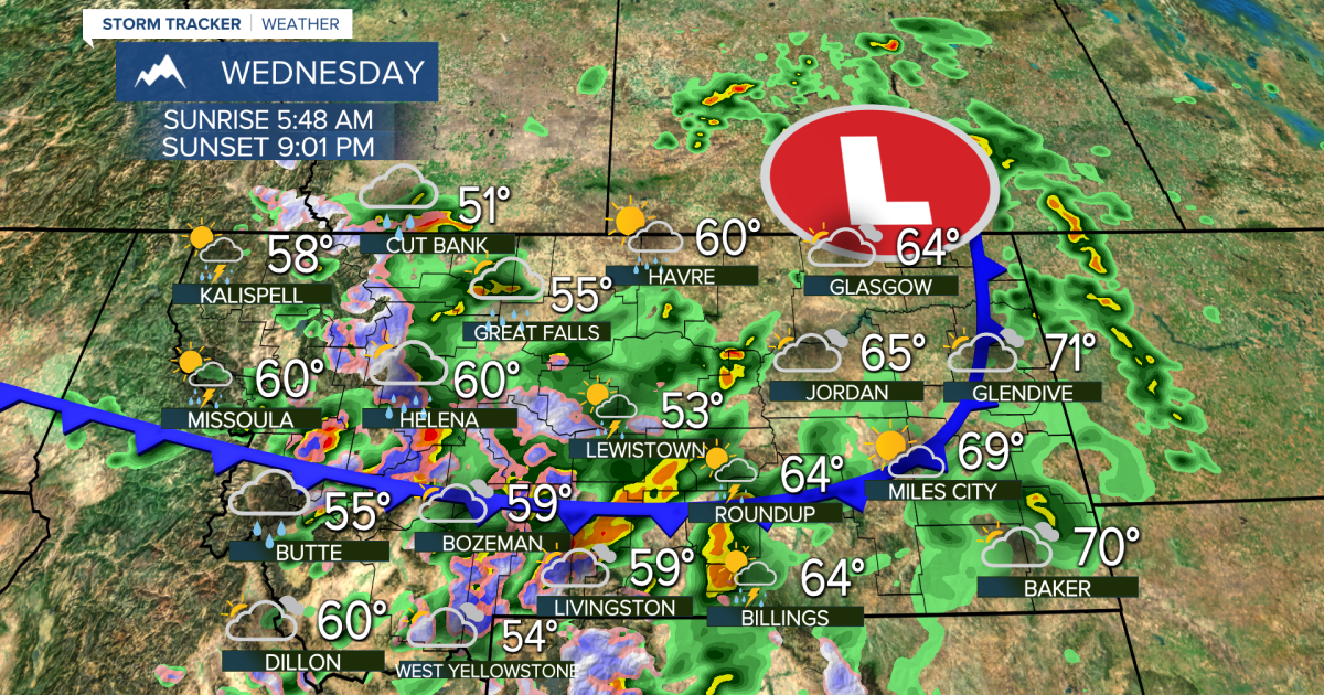 More rain and mountain snow are on the way Wednesday