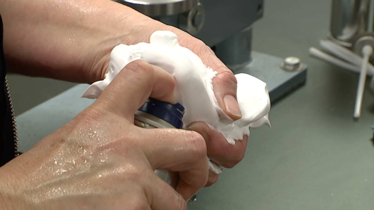 Buckeye Built: Barbasol shaving cream