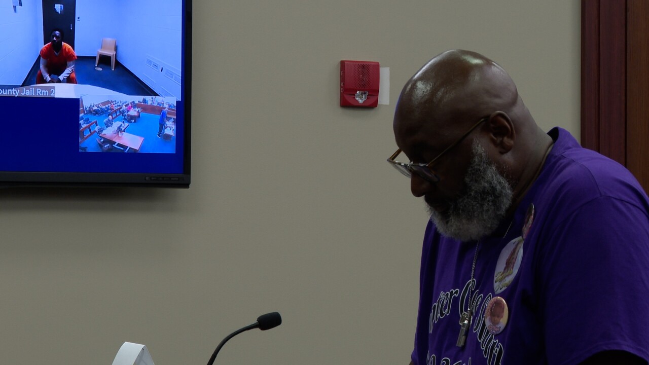 Elmont Smith reads Victim impact statements after Wynter Cole Smith's murder in 2023