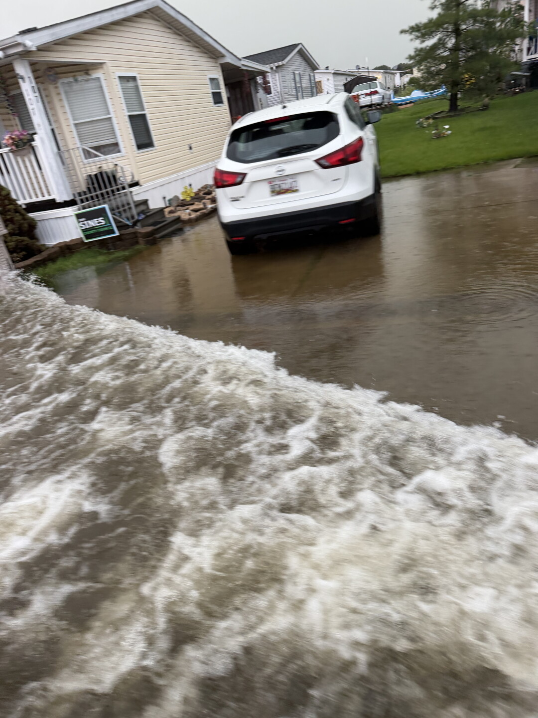 Flooding in Middle River