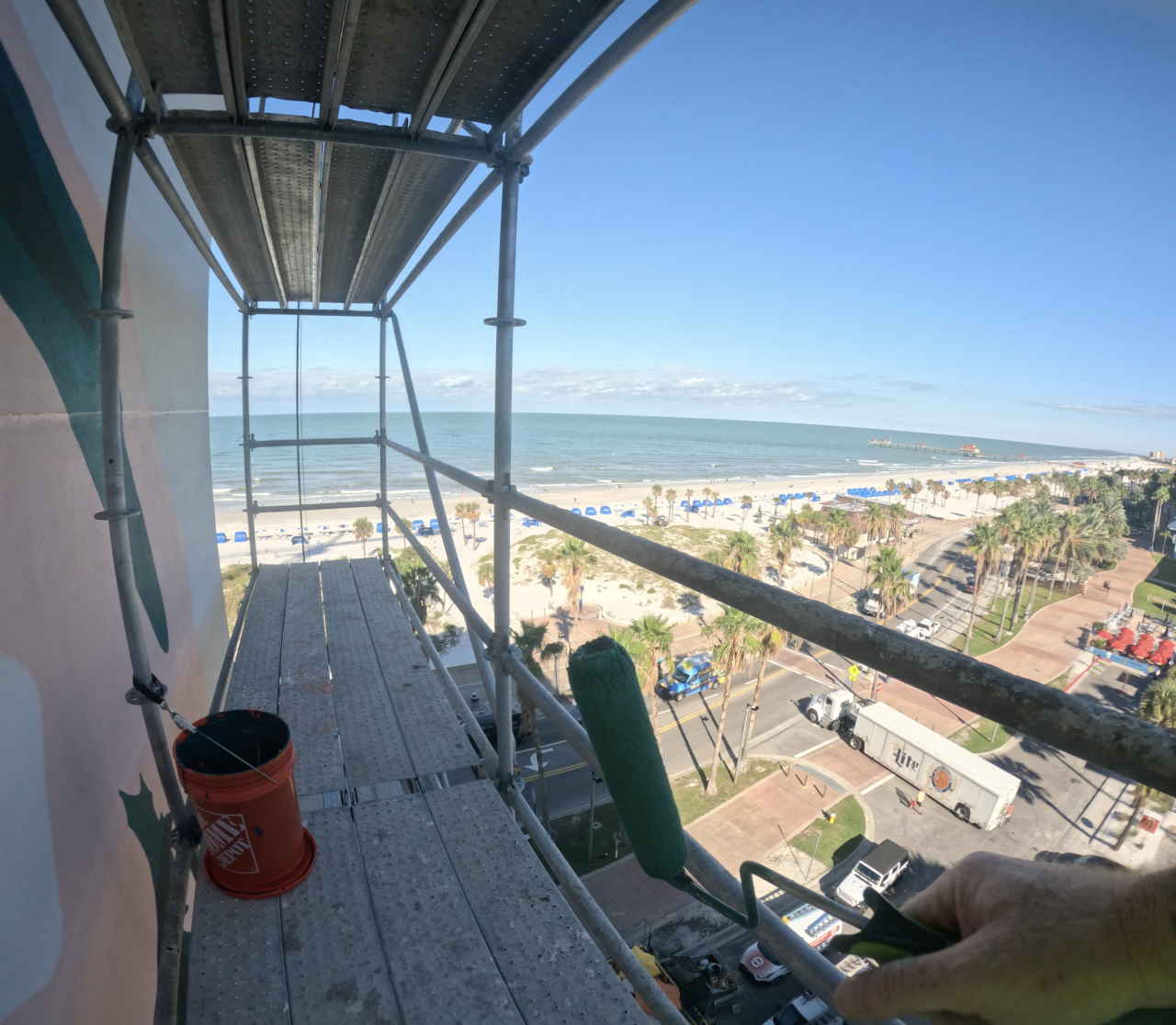 Clearwater Beach mural