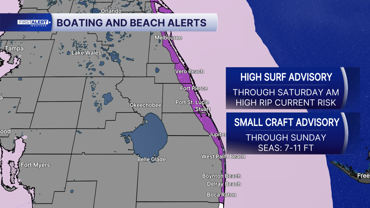 Boating alert April 10, 2026