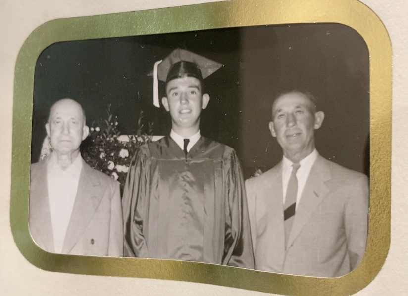 Bill Kearns with his grandfather and father