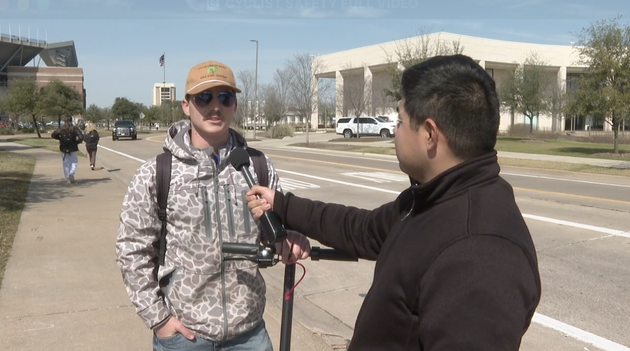 TxDOT installs barriers to enhance cyclist safety