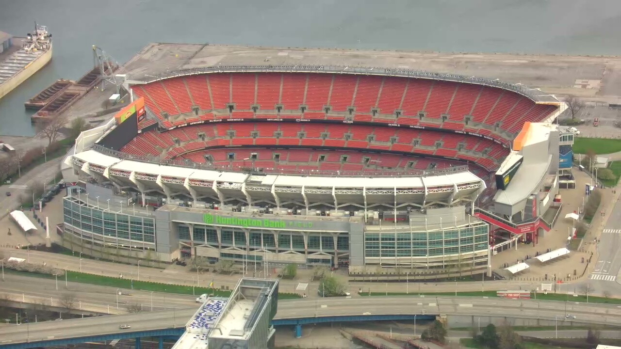 Huntington Bank Field is owned by the city of Cleveland and leased to the Browns.