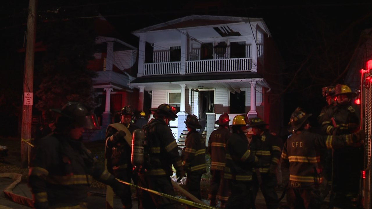 Cleveland fatal fire Aetna Road