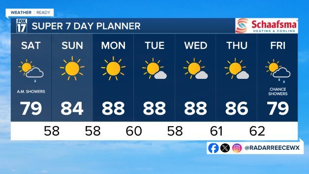7 DAY FORECAST