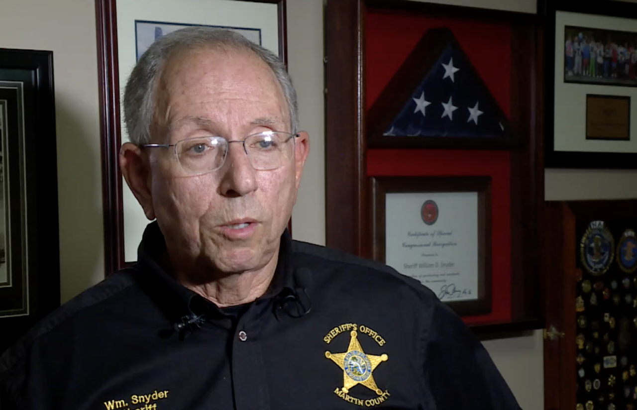 Martin County Sheriff William Snyder 02192024