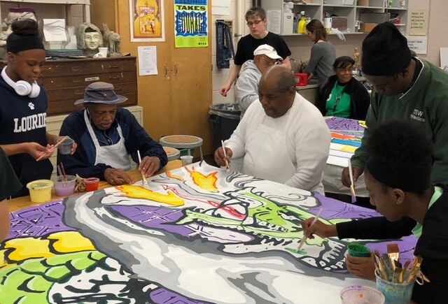 Photos: Collaborative Maggie Walker mural brings ‘pride’ for community