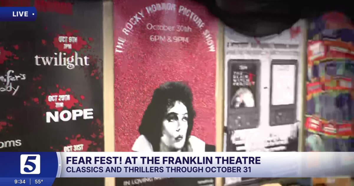 Savor the last moments of spooky season with Fear Fest! at the Franklin Theatre