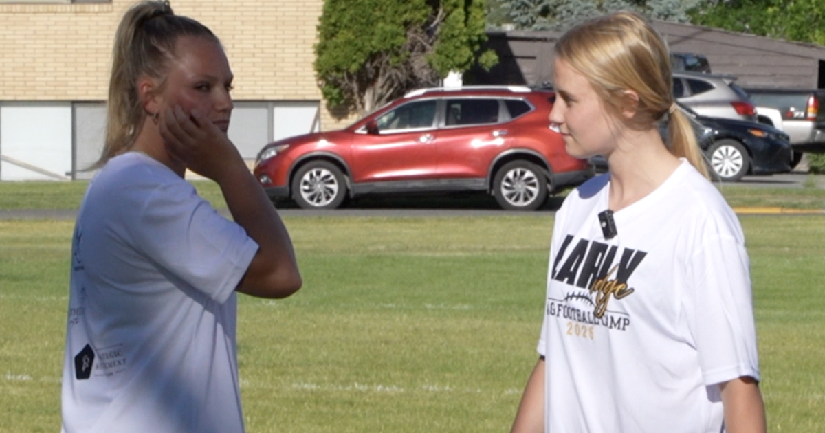 Q2 AOW: Billings West 'besties' to help launch women's flag football at Hastings