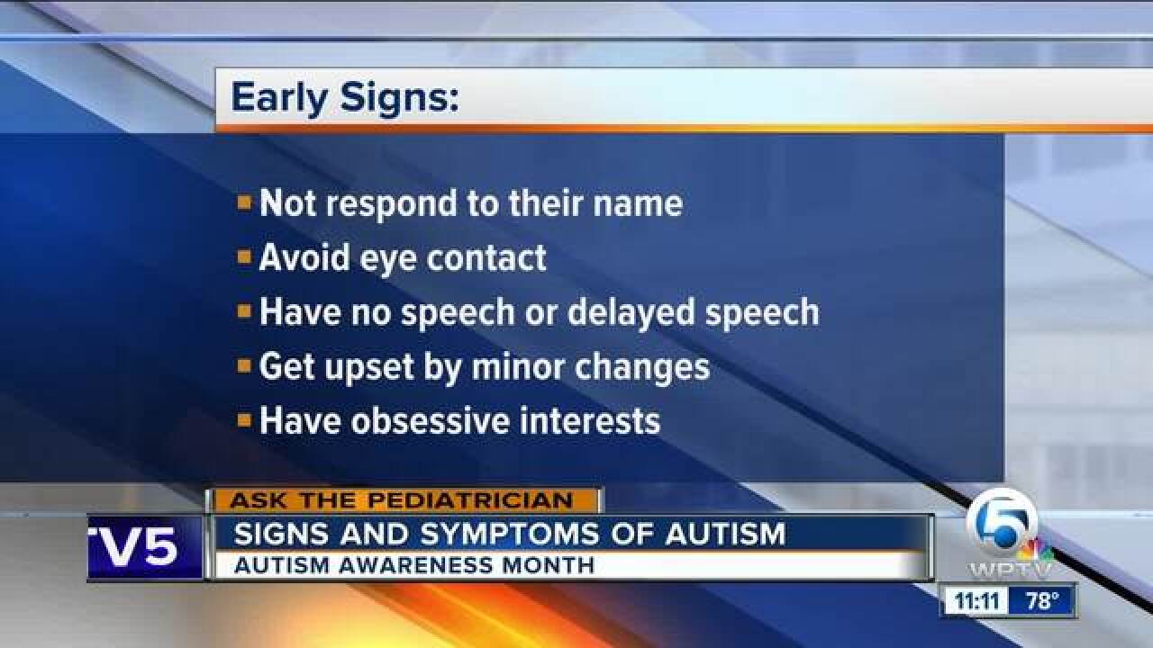 Autism Awareness Month: Signs and symptoms of autism