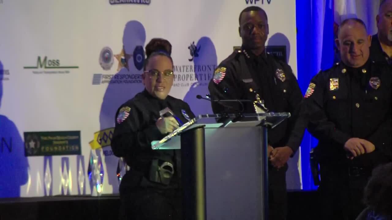 Riviera Beach Police Officer Jennifer Jones, 2023 Community Policing Recipient