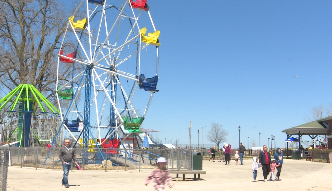 Opening weekend at Bay Beach Amusement Park