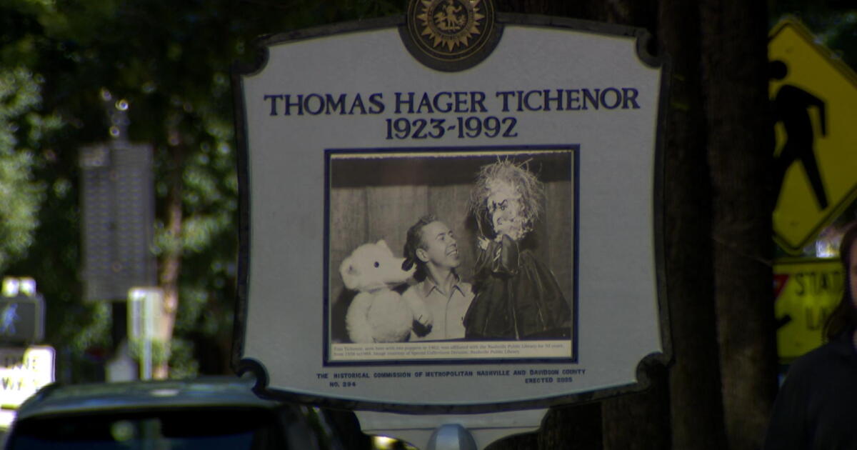 Historical marker pays tribute to Nashville puppeteer Tom Tichenor