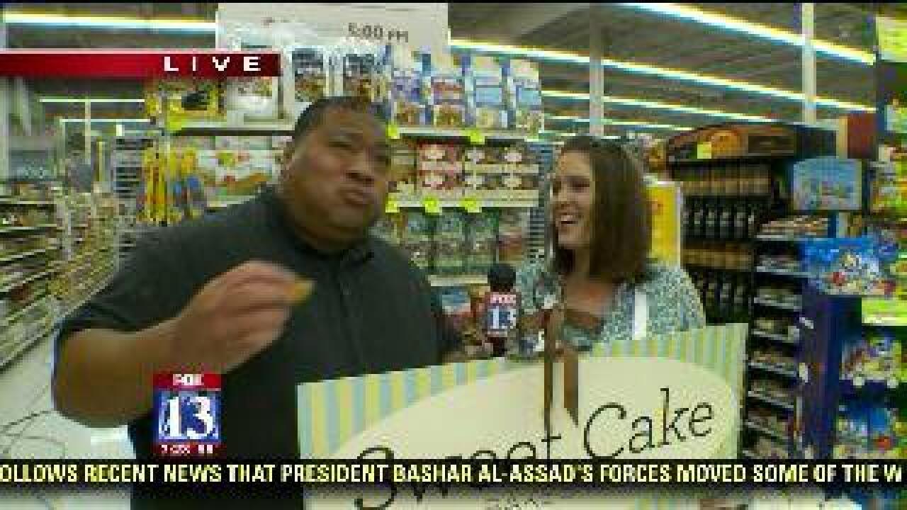 Big Budah samples gluten free treats