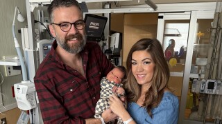 Denver7 meteorologist Danielle Grant welcomes baby boy, Burton William