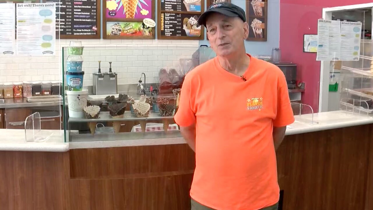 Richard Stern, owner of Ben and Jerry's in Delray Beach