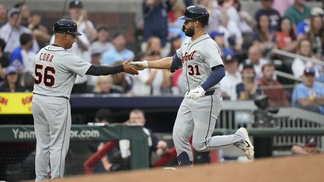 Tigers Braves Baseball