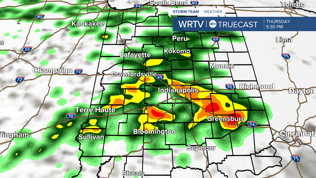 Thursday Storm Chance