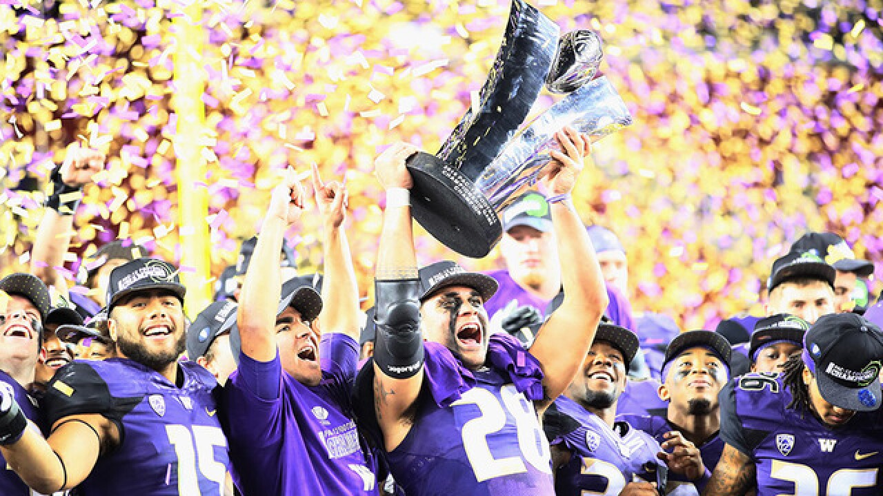 No. 4 Washington beats No. 9 Colorado 41-10 for Pac-12 title