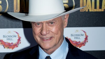 "Dallas" star Larry Hagman in 2012.