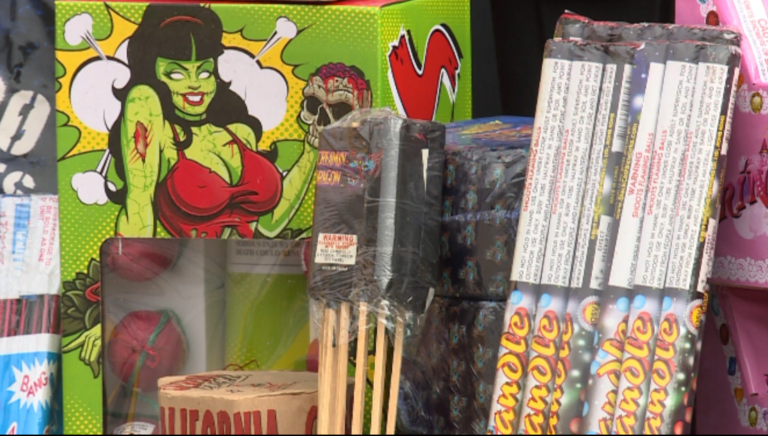 Fireworks are illegal in Chesterfield