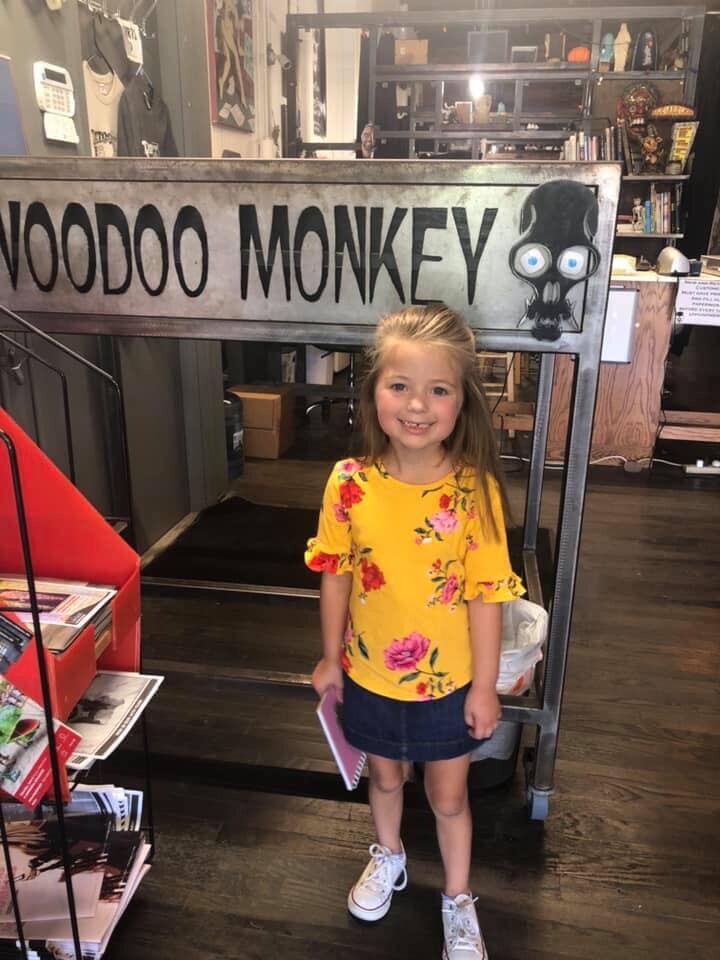 5-year-old tattoo artist