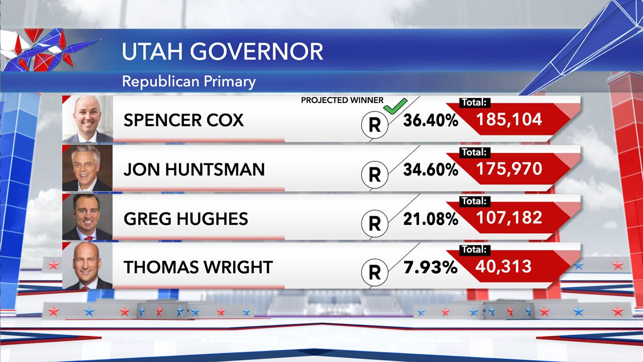 Governor's race results