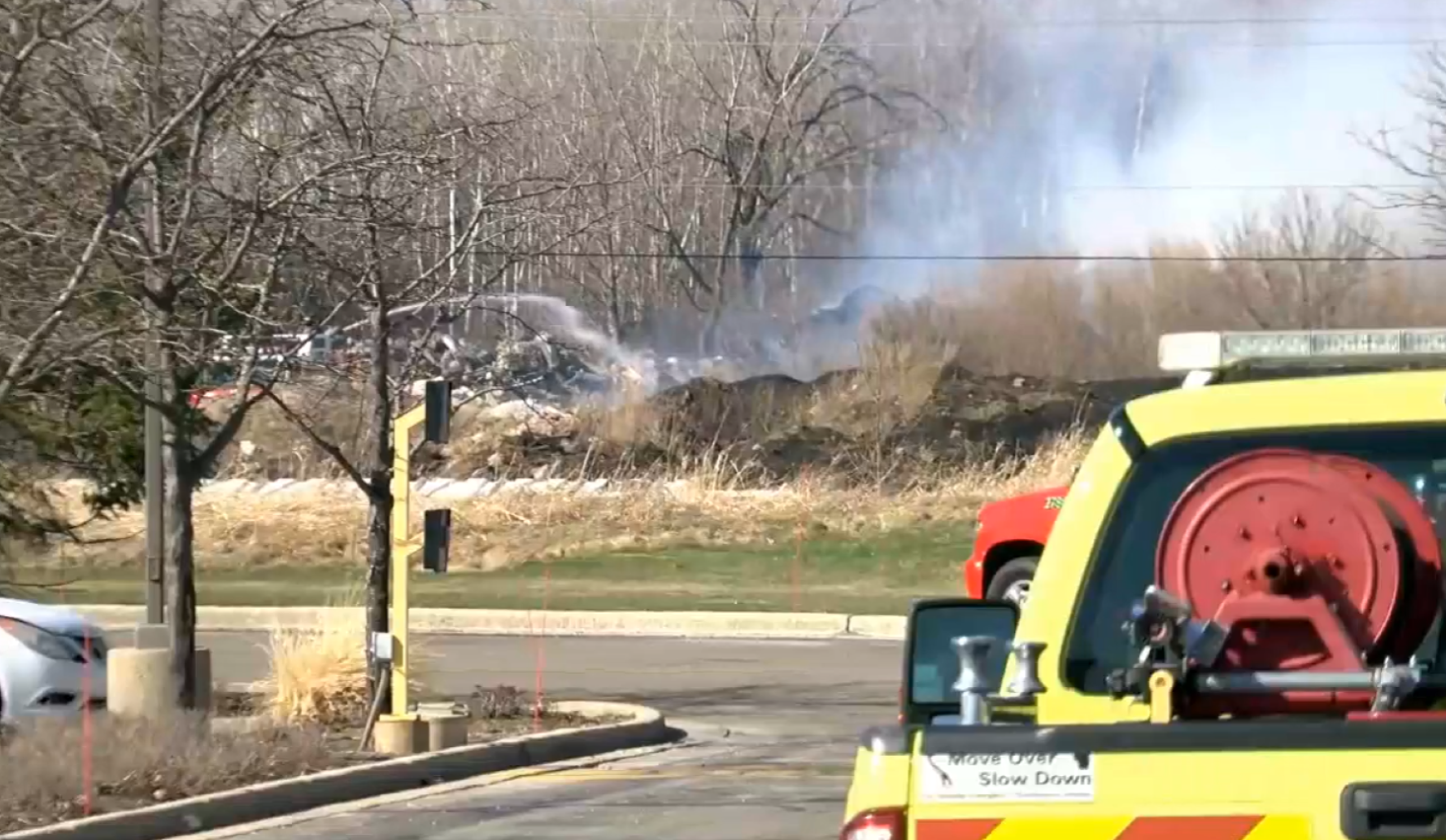 Menomonee Falls brush fire under control, officials say