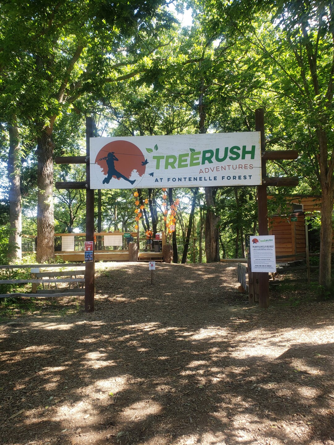 Fontenelle Forest's Tree Rush Adevnetures challenges climbers' skills.jpg