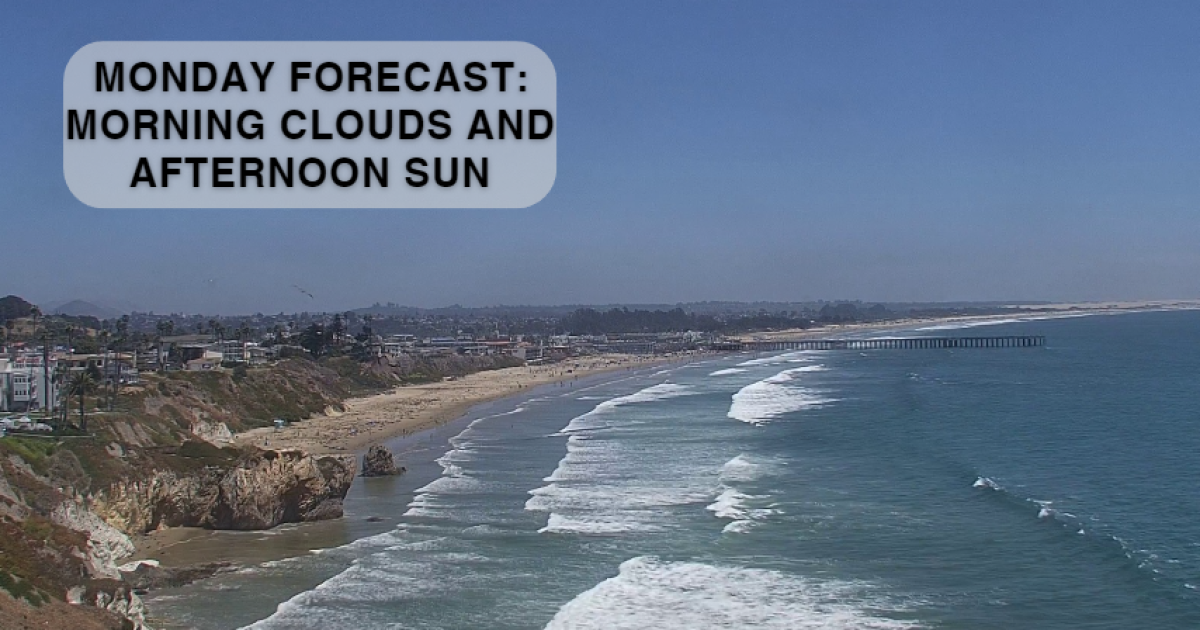 Mild temps and sunshine for Monday ahead of a warmer Tuesday