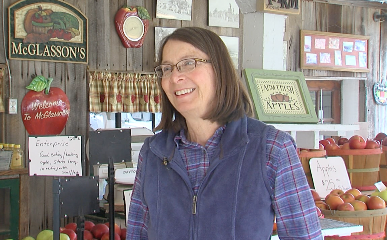 McGlasson's Farm Owner Ginny McGlasson