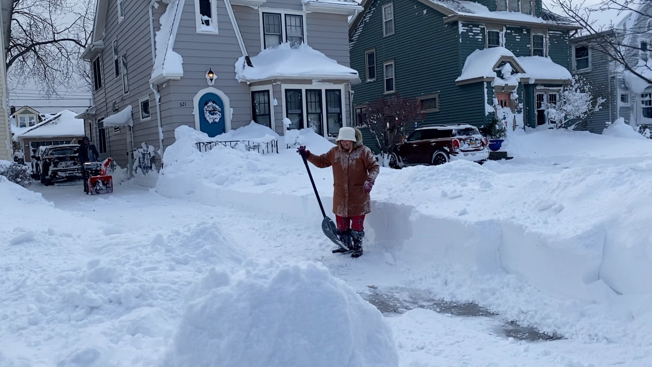 Digging out from epic blizzard