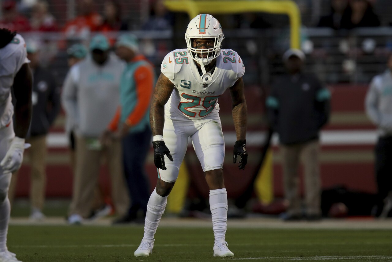 Miami Dolphins cornerback Xavien Howard at San Francisco 49ers, Dec. 4, 2022