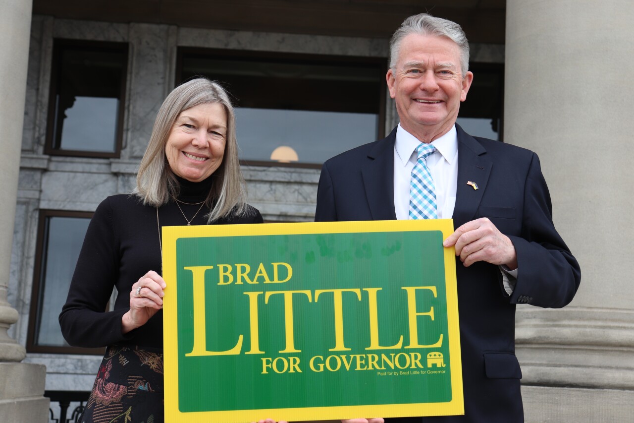Gov. Brad Little announces reelection campaign