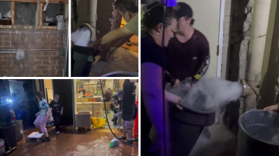 Cast of 'Come From Away' helps save Norfolk's Wells Theatre after back-to-back flooding