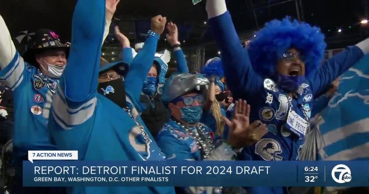 Report Detroit among three finalists to host 2025 NFL Draft