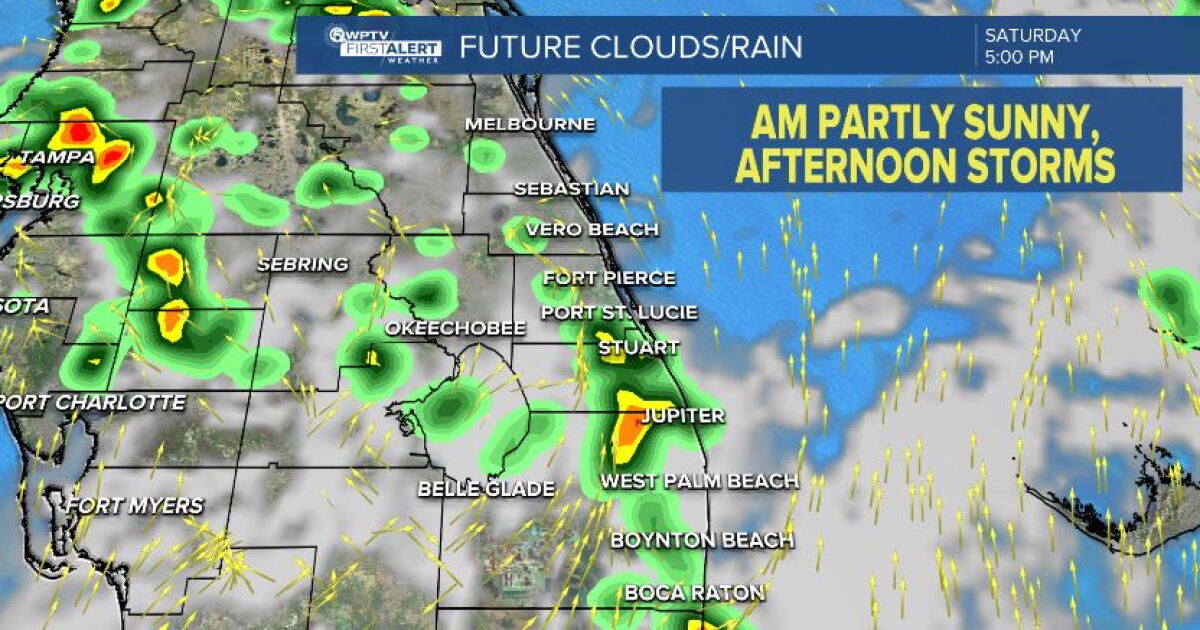 FORECAST: Unsettled weather to continue through the weekend