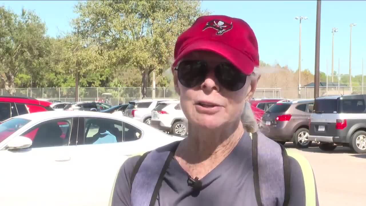 Martin County resident Susan Foster would like to see pickleball courts at Langford Park. Jan. 31, 2024